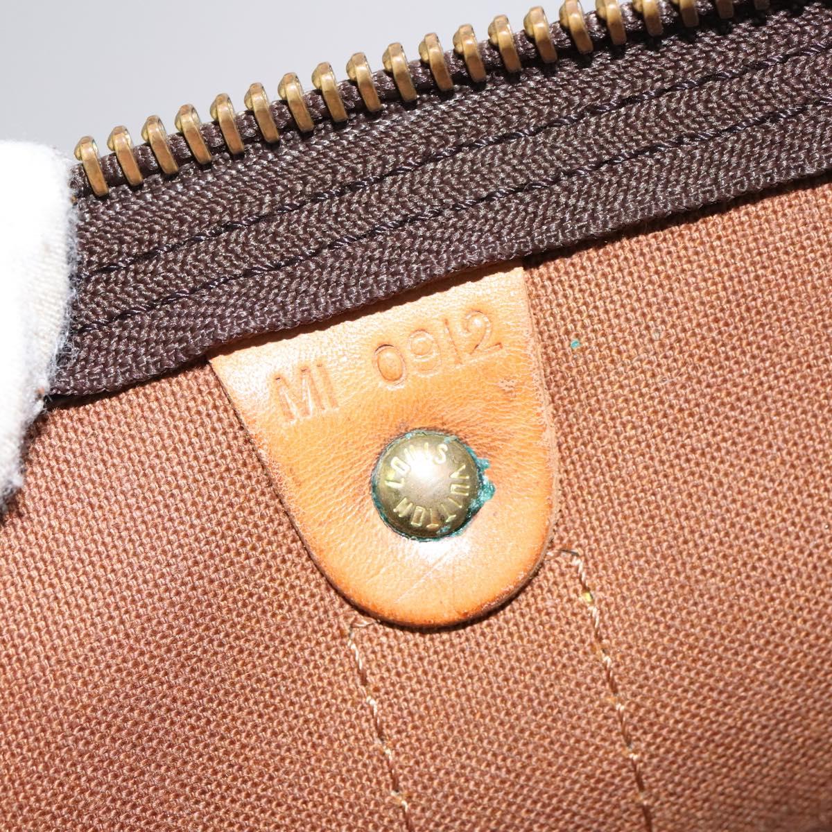 Louis Vuitton Keepall 55, Brown, Canvas, travel