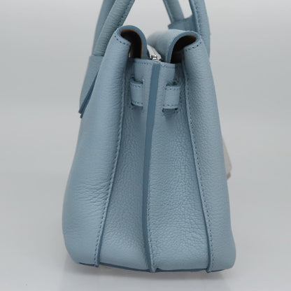 MCM Milla, Blue, Leather, handbag