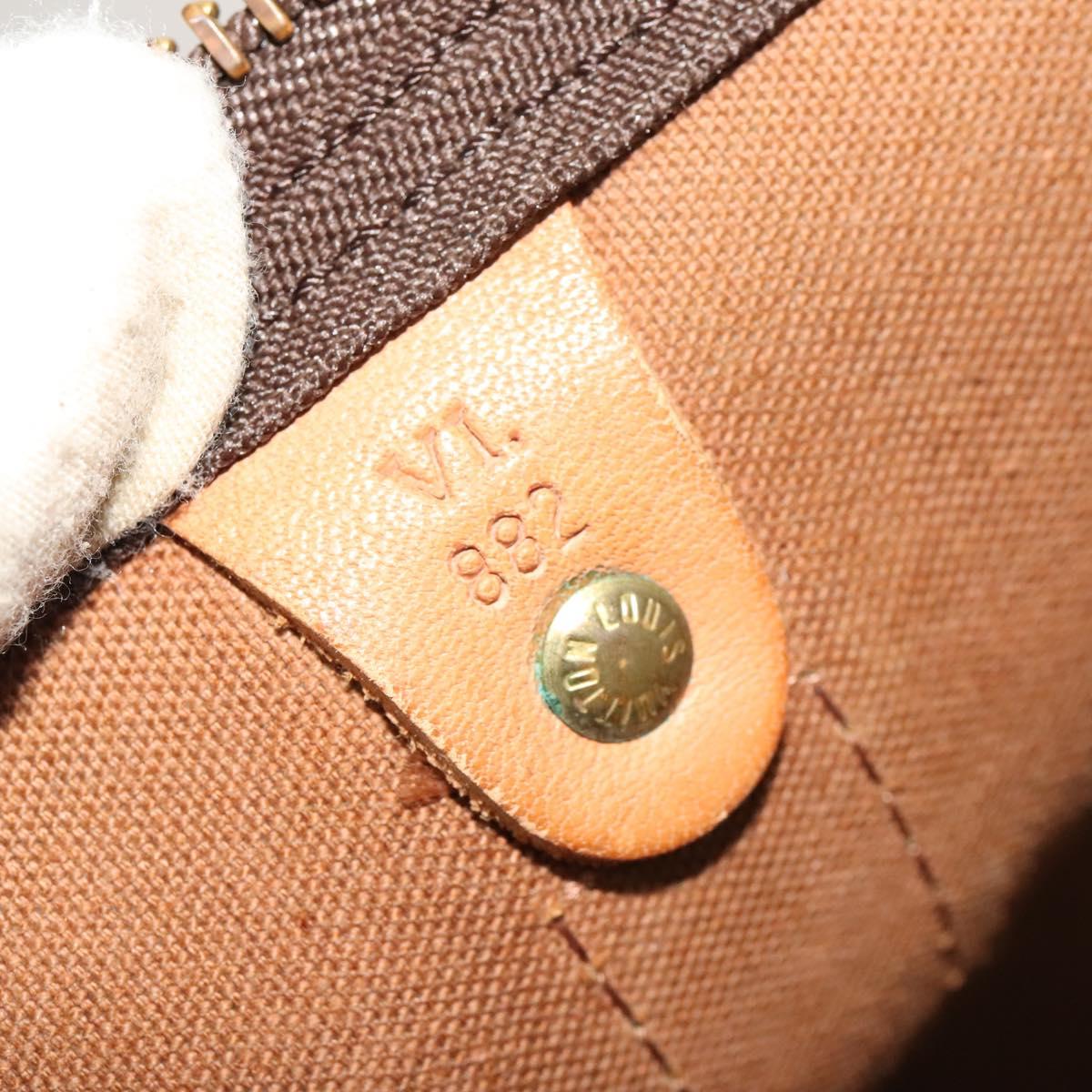 Louis Vuitton Keepall 50, Brown, Canvas, travel