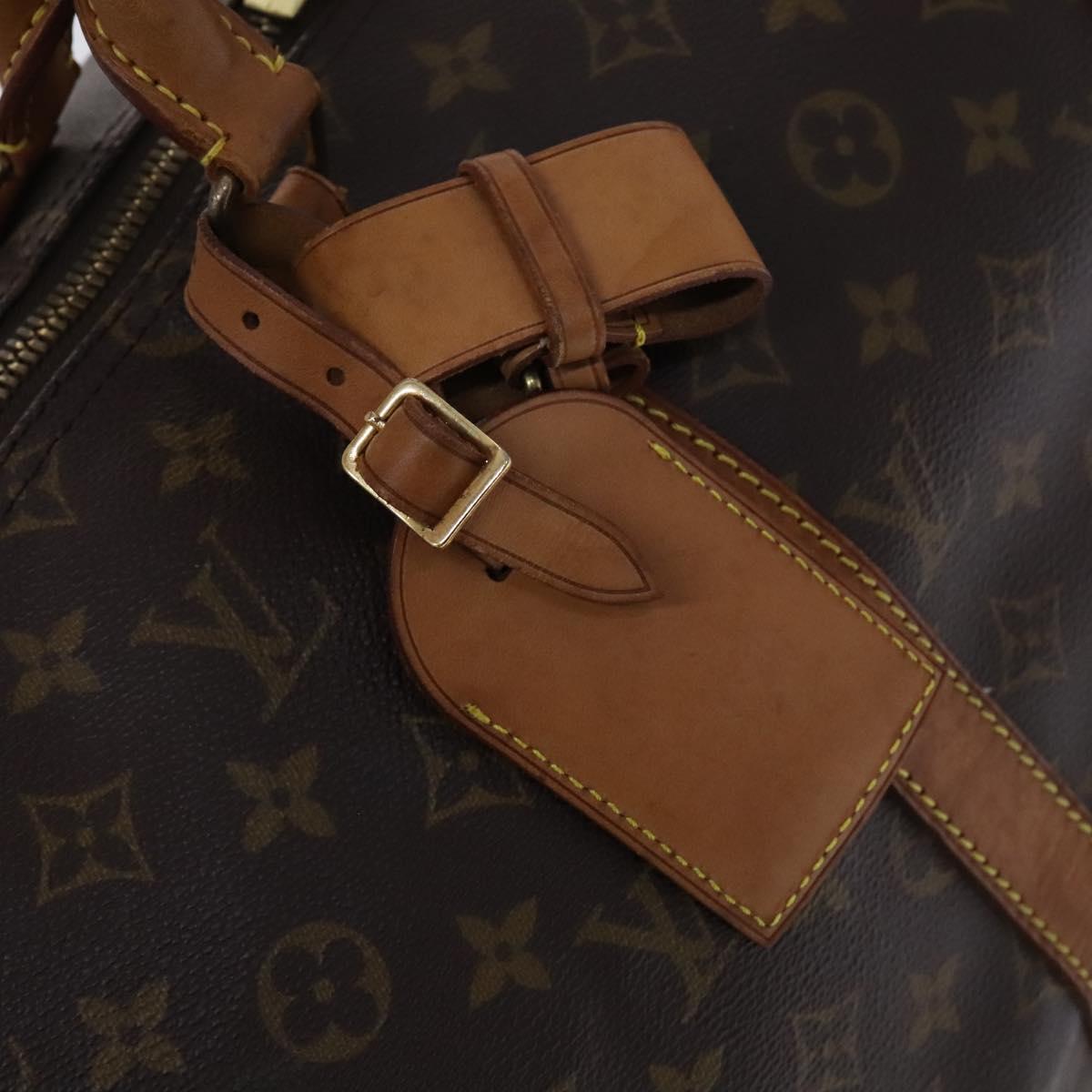Louis Vuitton Keepall 50, Brown, Canvas, travel