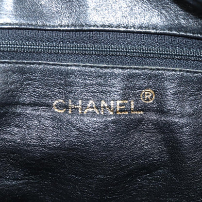 Chanel Camera, Black, Leather, shoulder