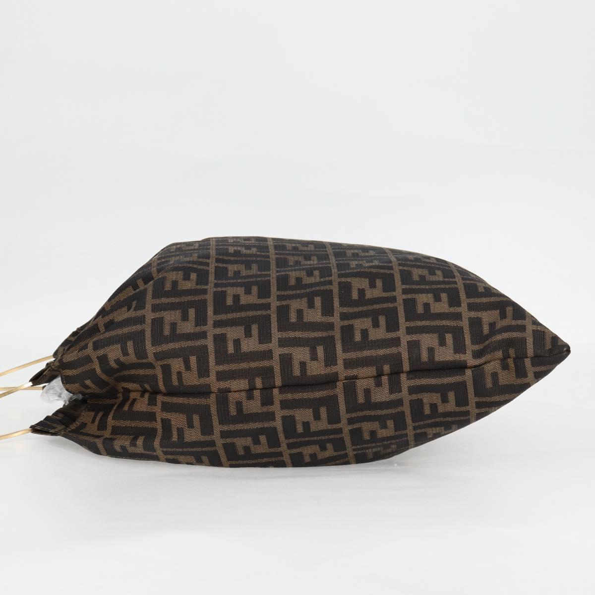 Fendi Zucca, Brown, Canvas, handbag