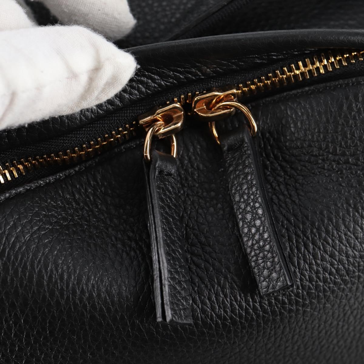 Versace Medusa, Black, Leather, backpack