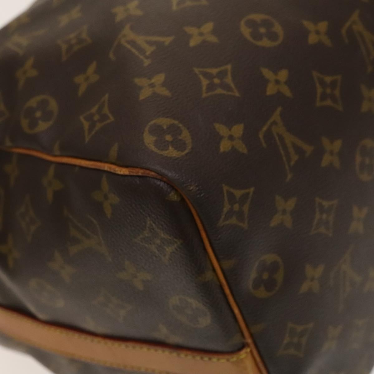 Louis Vuitton Keepall Bandouliere 50, Brown, Canvas, travel