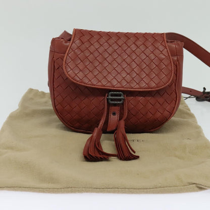 Bottega Veneta Intrecciato, Brown, Leather, shoulder