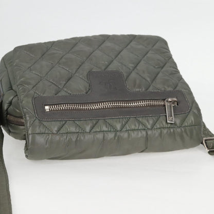 Chanel Coco Cocoon, Khaki, NYLON, shoulder