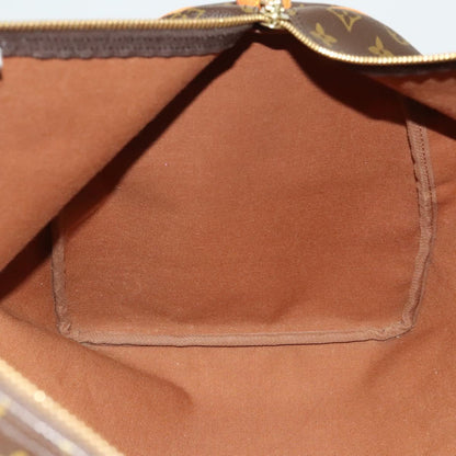 Louis Vuitton Keepall 55, Brown, Canvas, travel
