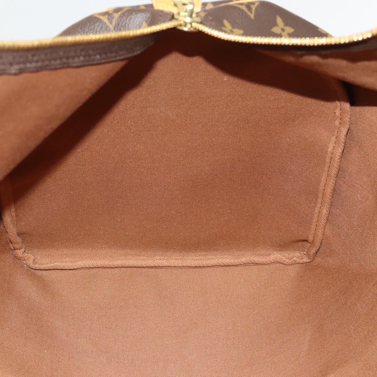 Louis Vuitton Keepall 55, Brown, Canvas, travel