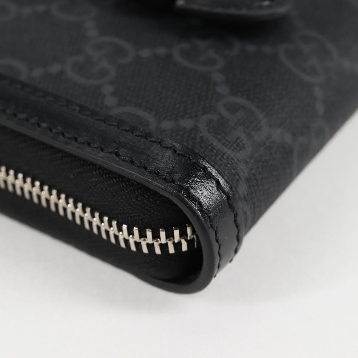 Gucci GG canvas, Black, Canvas, shoulder