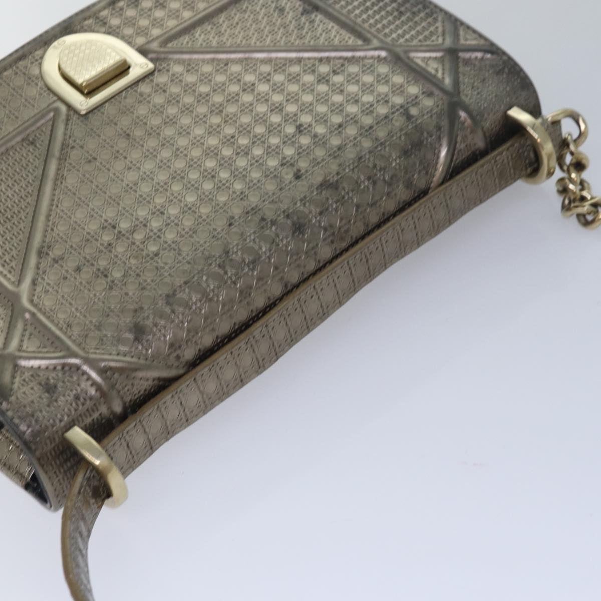 Dior Diorama, Gold, Leather, shoulder