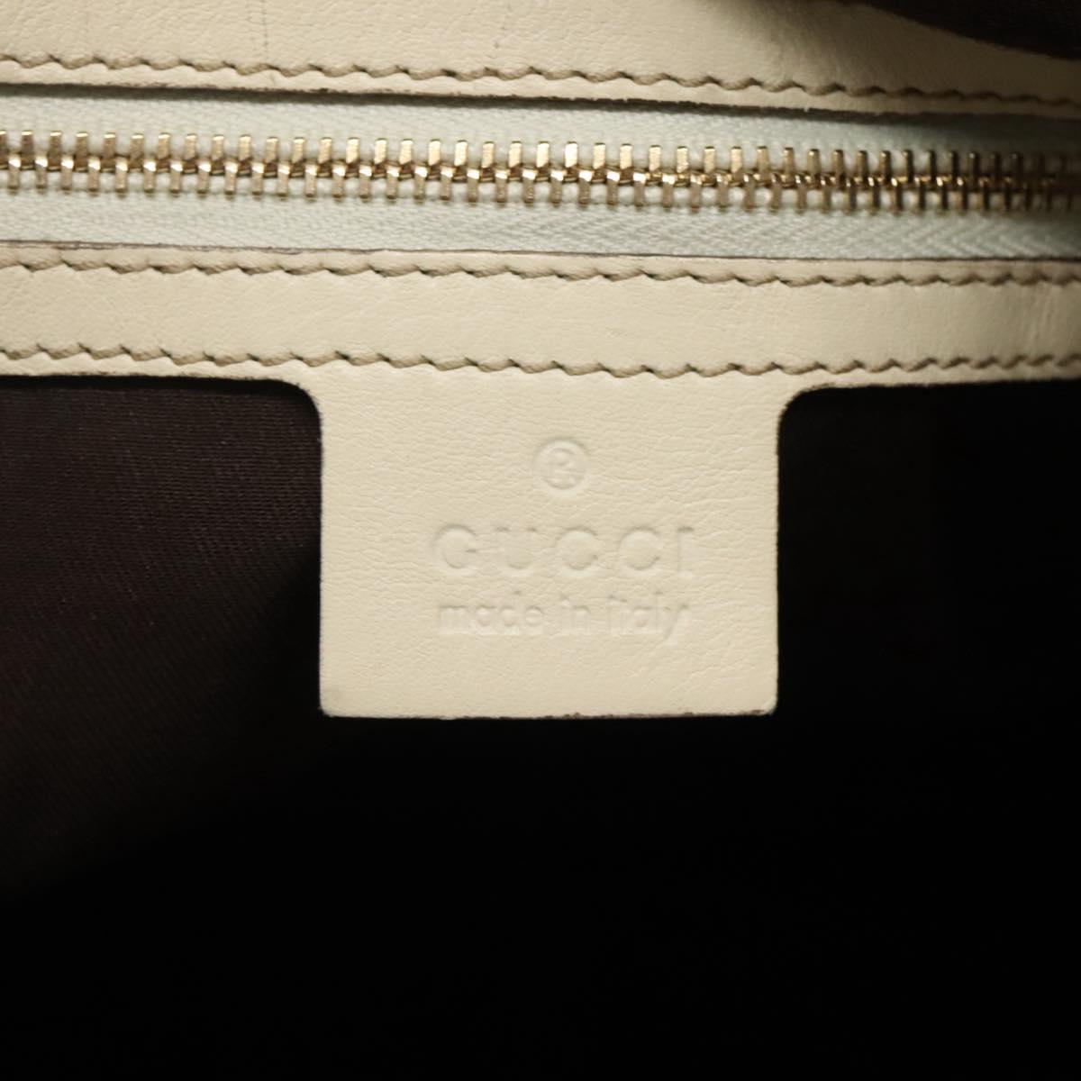 Gucci Interlocking G, Beige, Leather, tote