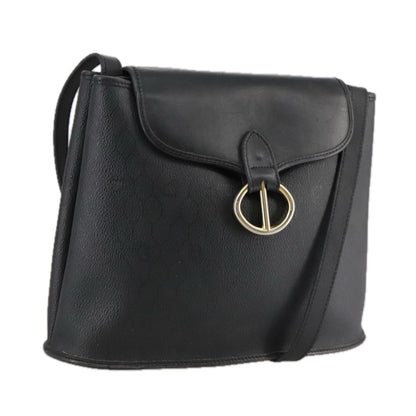 Dior Honeycomb, Black, Leather, shoulder