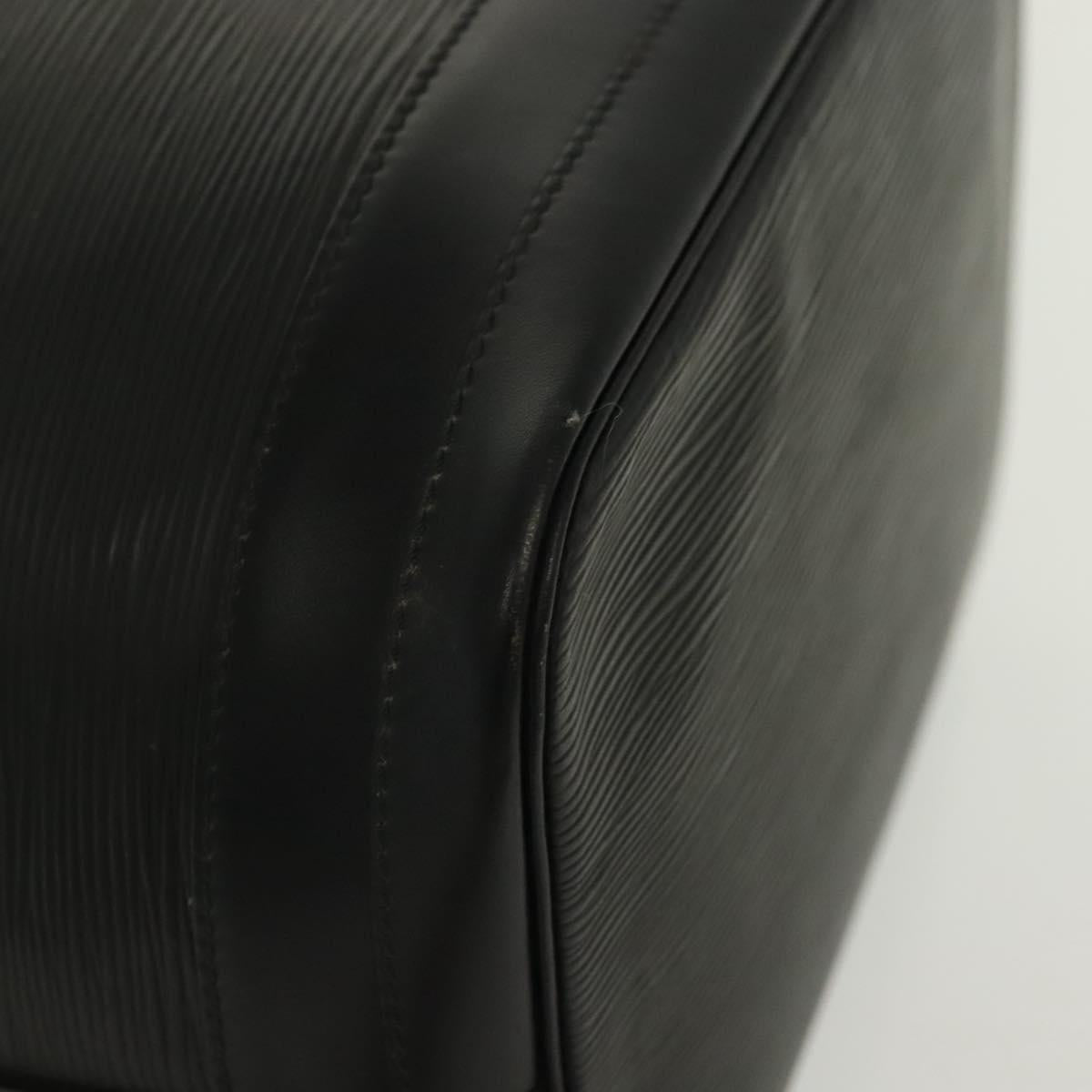 Louis Vuitton Noé, Black, Leather, shoulder