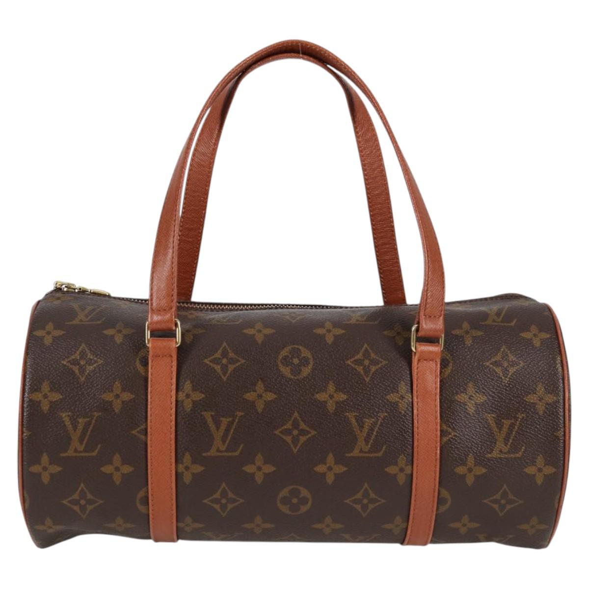 Louis Vuitton Papillon 30, Brown, Canvas, handbag
