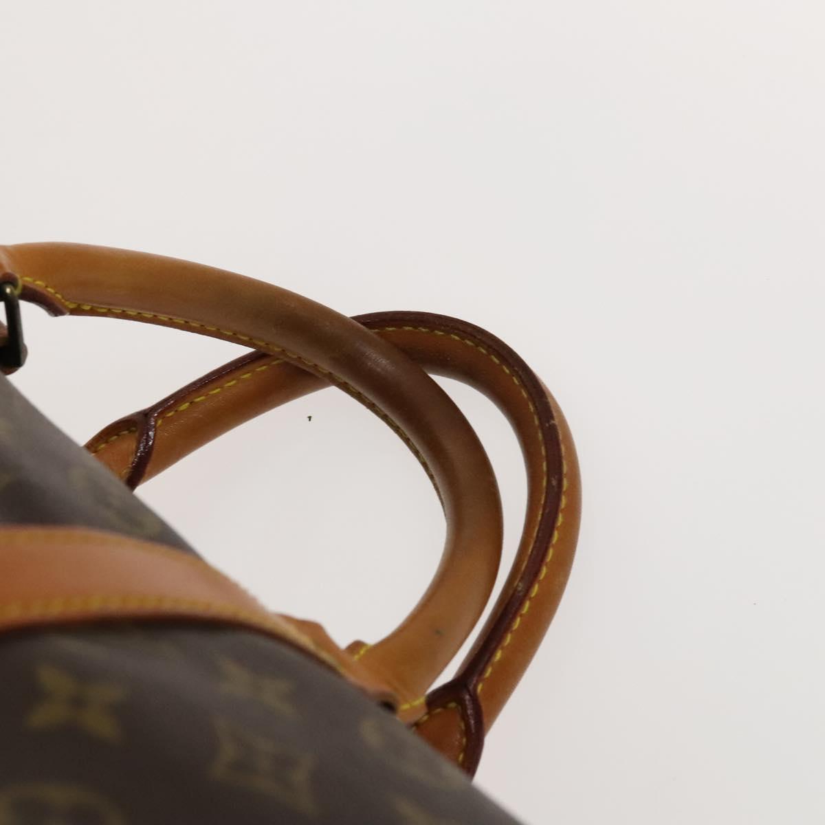 Louis Vuitton Keepall 55, Brown, Canvas, travel