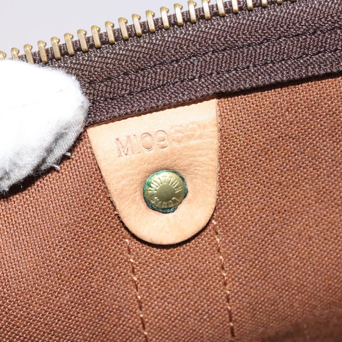 Louis Vuitton Keepall 55, Brown, Canvas, travel