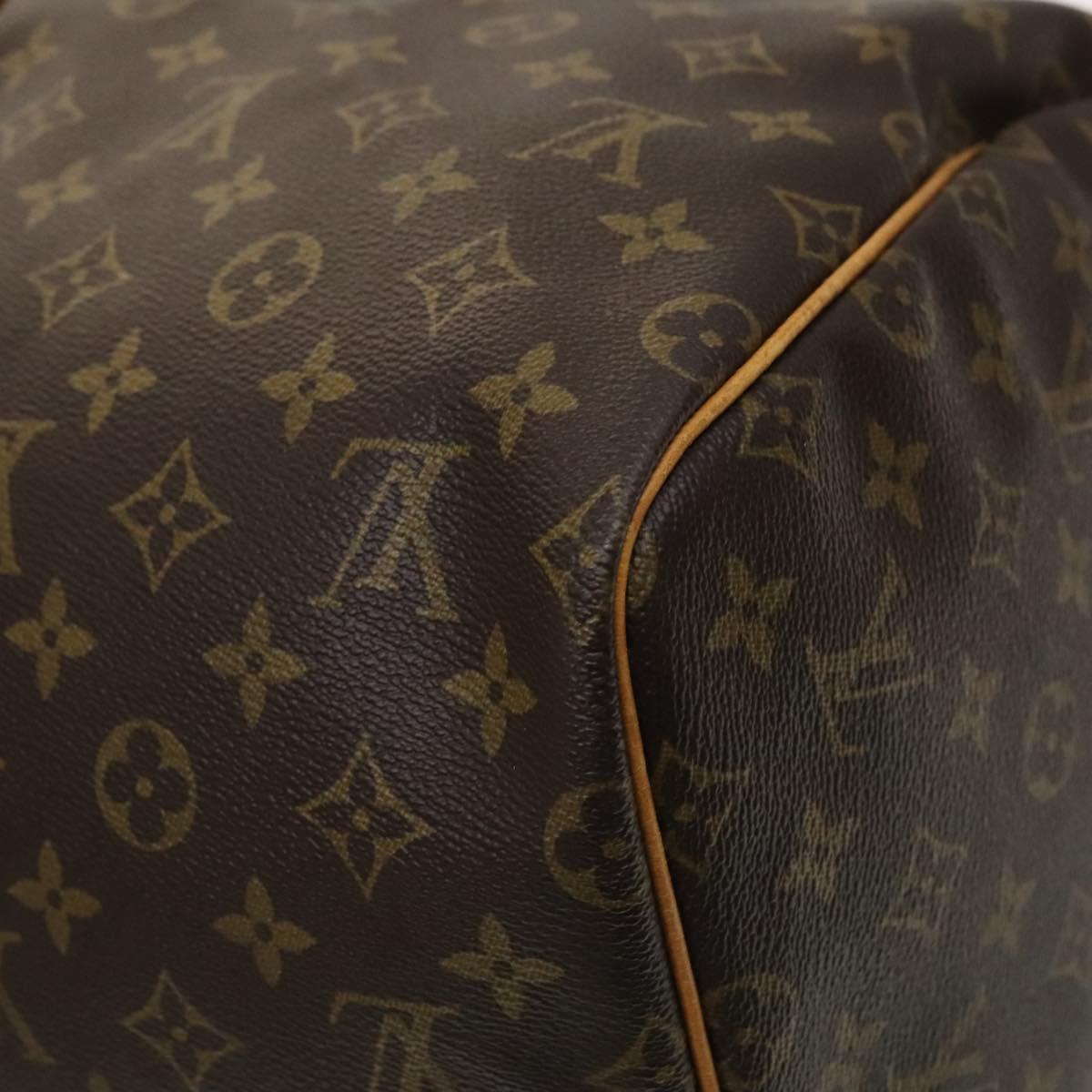 Louis Vuitton Keepall 55, Brown, Canvas, travel