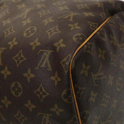 Louis Vuitton Keepall 55, Brown, Canvas, travel