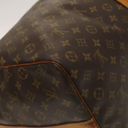 Louis Vuitton Keepall Bandoulière 60, Brown, Canvas, travel