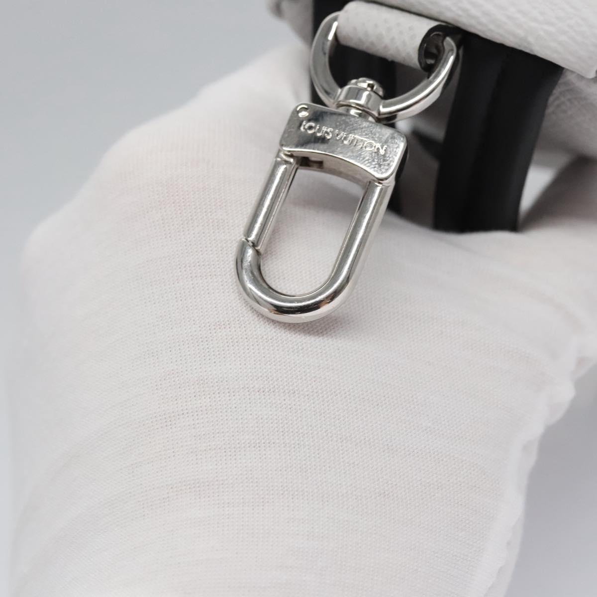 Louis Vuitton Discovery, White, Canvas, bag