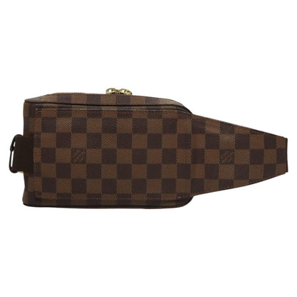 Louis Vuitton Geronimos, Brown, Canvas, shoulder