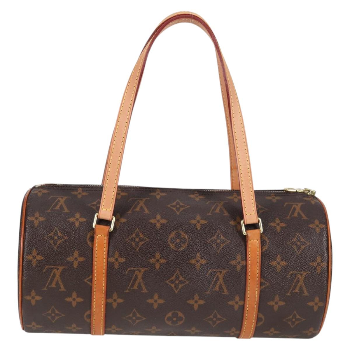 Louis Vuitton Papillon 30, Brown, Canvas, handbag