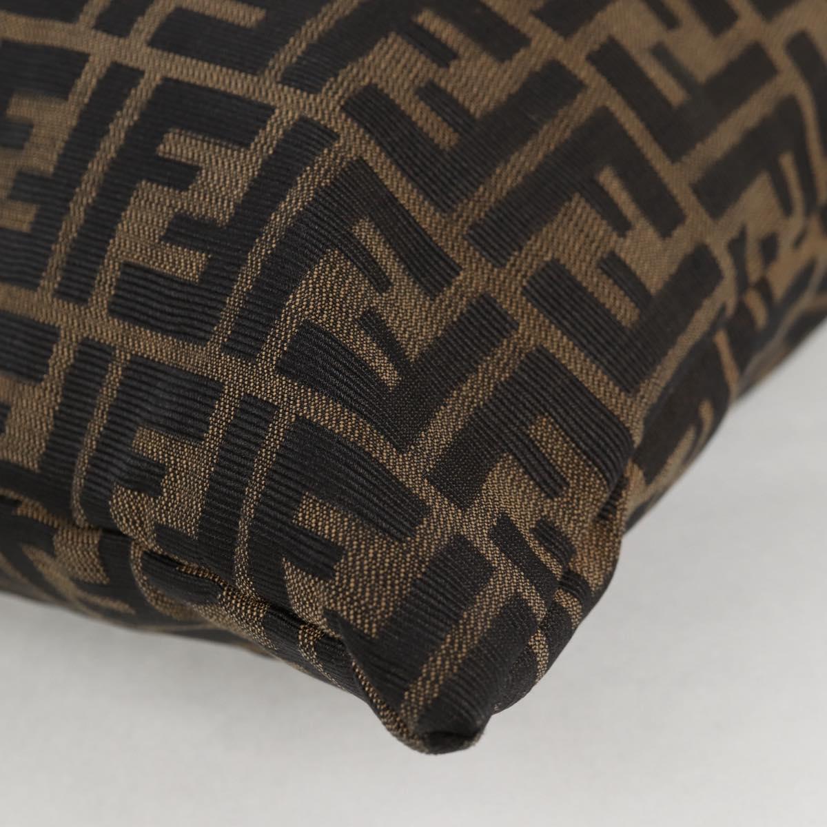 Fendi Zucca, Brown, Canvas, handbag