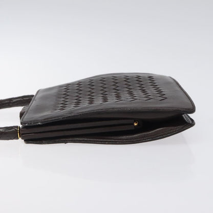 Bottega Veneta Intrecciato, Brown, Leather, handbag