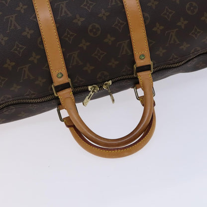 Louis Vuitton Keepall 50, Brown, Canvas, travel
