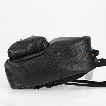 Versace Medusa, Black, Leather, backpack