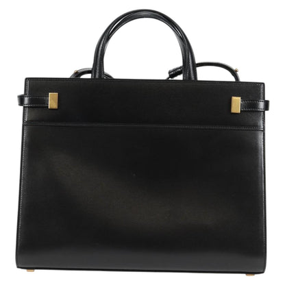 Saint Laurent Manhattan, Black, Leather, handbag