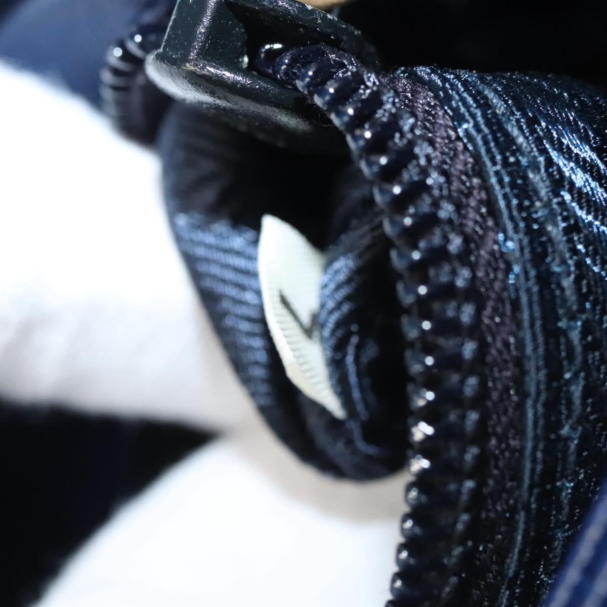 Prada Cleo, Navy, Leather, clutch