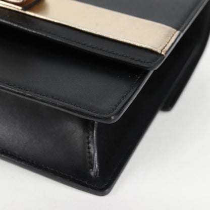 Salvatore Ferragamo Vara, Black, Leather, shoulder