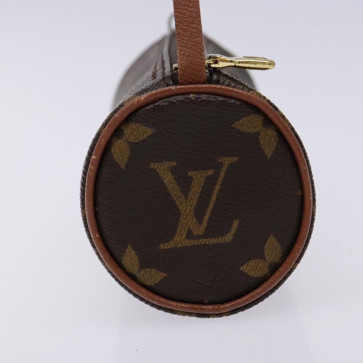 Louis Vuitton Papillon Pochette Monogram Canvas, BROWN, CANVAS, Handbag
