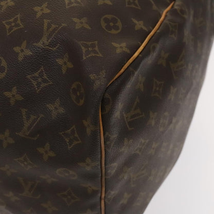 Louis Vuitton Keepall 60, Brown, Canvas, travel