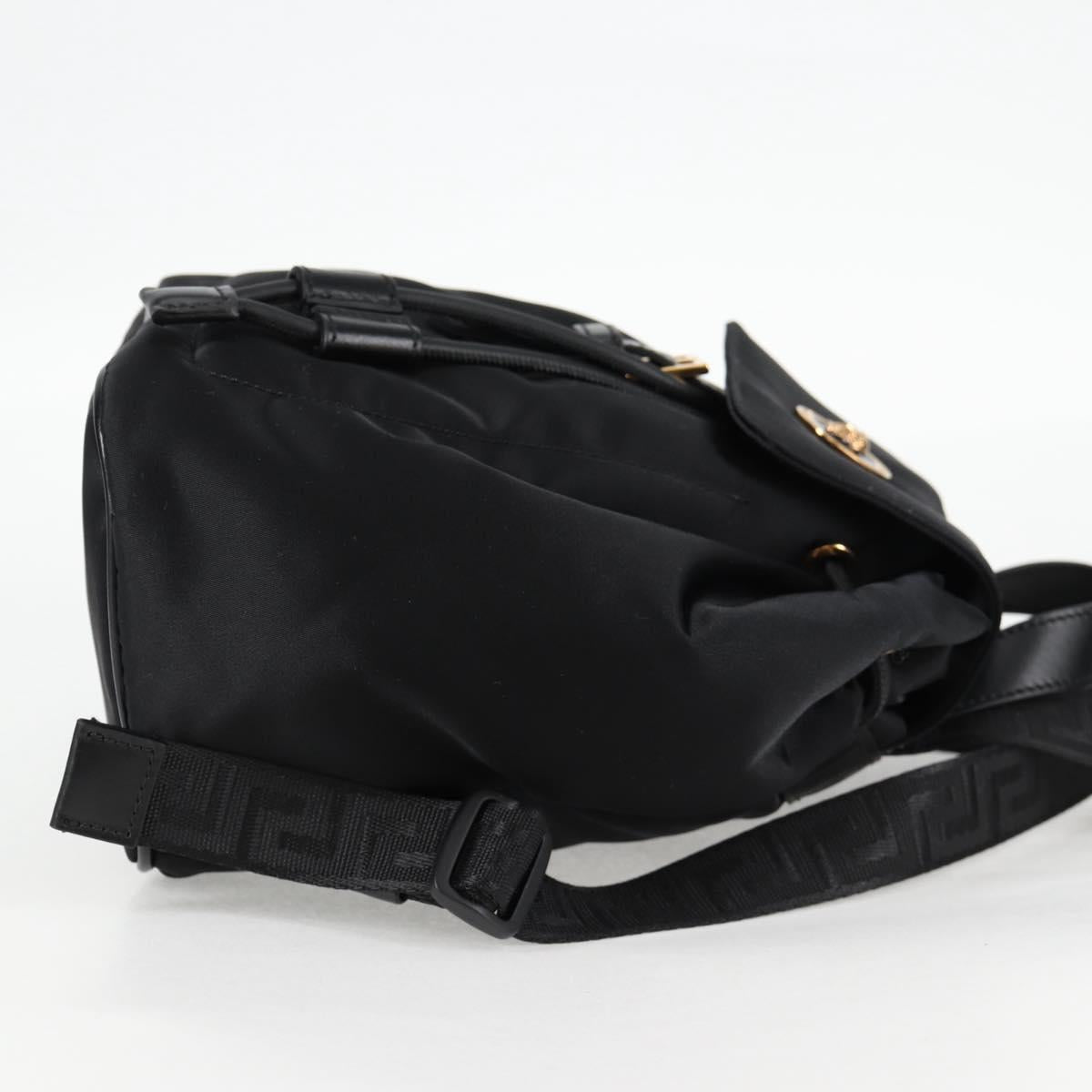 Versace Medusa, Black, NYLON, backpack