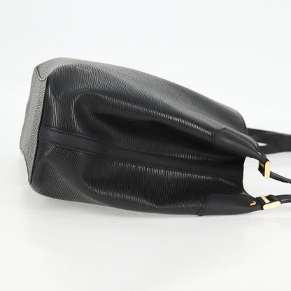 Louis Vuitton Mandala, Black, Leather, shoulder