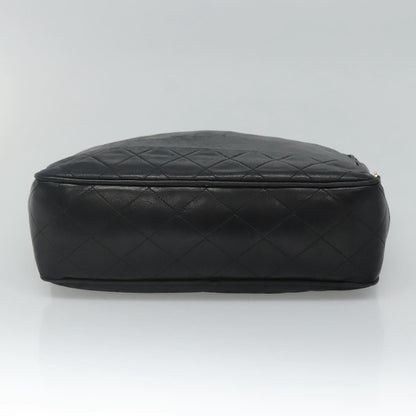 Chanel Camera, Black, Leather, shoulder