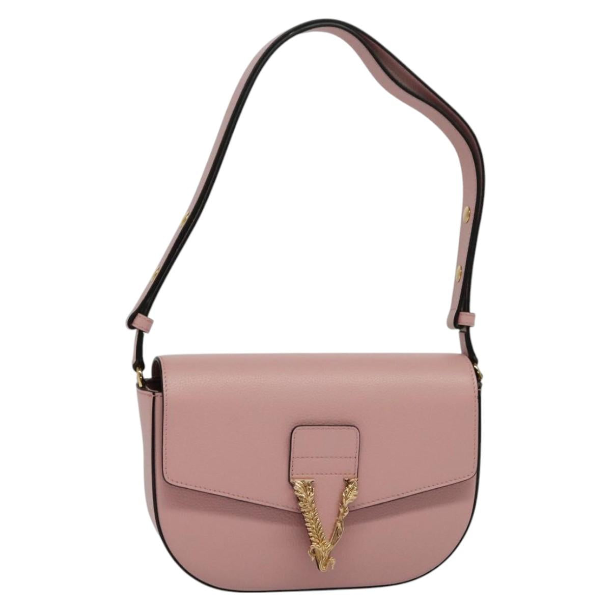 Versace, Pink, Leather, shoulder