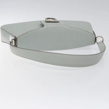 Salvatore Ferragamo Gancini, Blue, Leather, shoulder