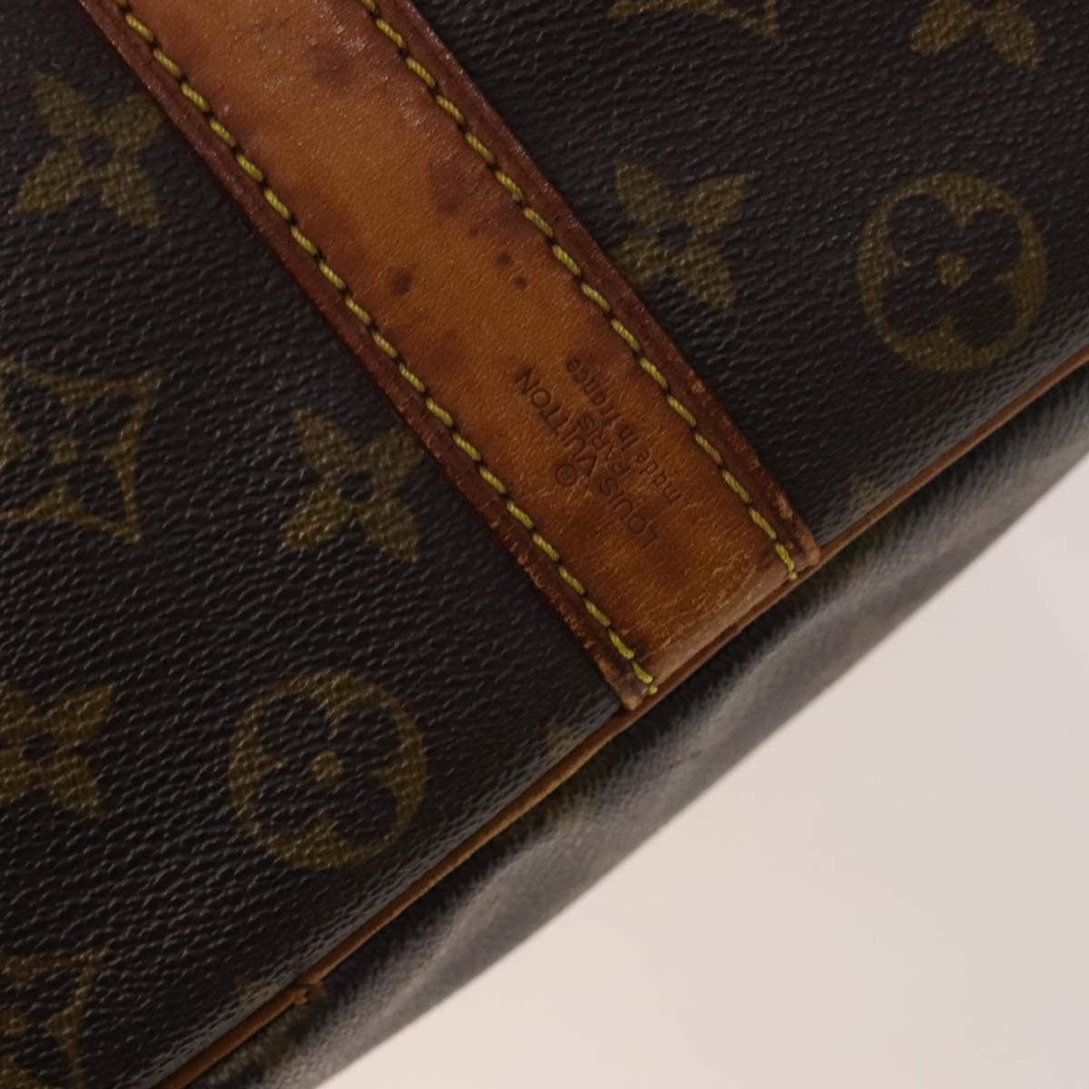 Louis Vuitton Keepall Bandouliere 50, Brown, Canvas, travel