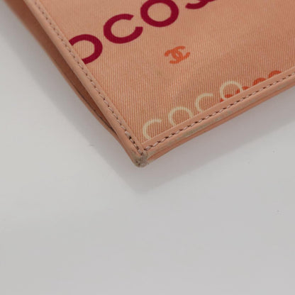 Chanel Coco Mark, Pink, Canvas, tote