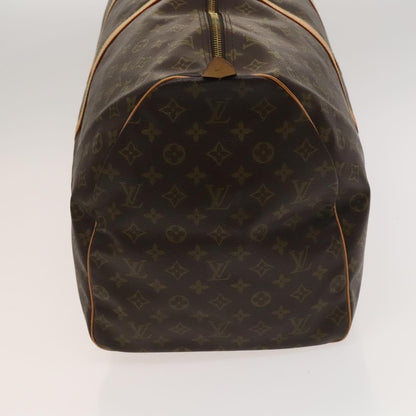 Louis Vuitton Keepall 60, Brown, Canvas, travel