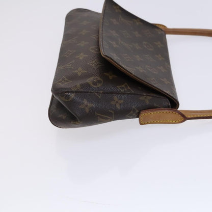 Louis Vuitton Mini looping, Brown, Canvas, shoulder