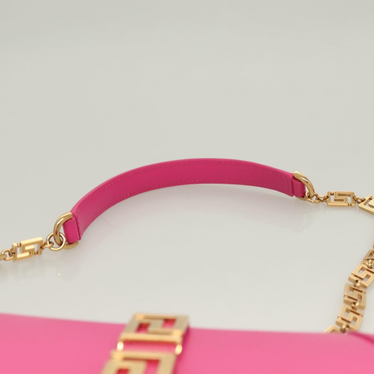 Versace GRECA GODDESS, Pink, Leather, shoulder