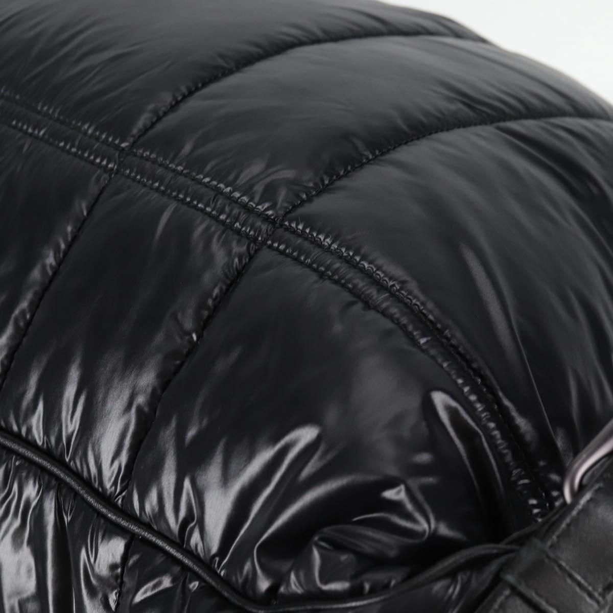 Bottega Veneta Spinnaker, Black, NYLON, backpack