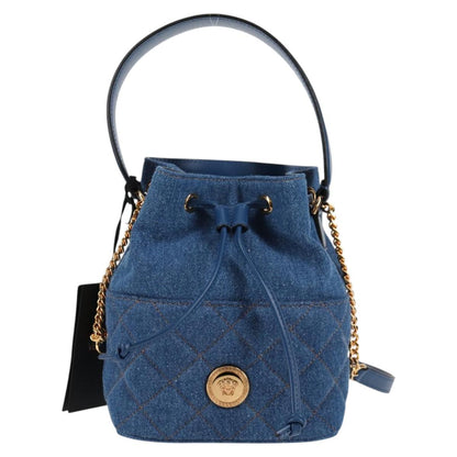 Versace Medusa, Blue, Denim - Jeans, handbag