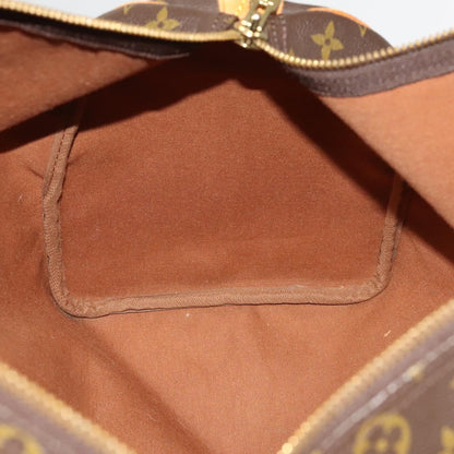 Louis Vuitton Keepall 45, Brown, Canvas, travel