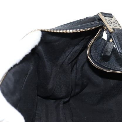 Gucci GG canvas, Black, Canvas, shoulder