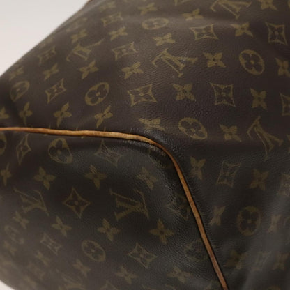 Louis Vuitton Keepall 60, Brown, Canvas, travel